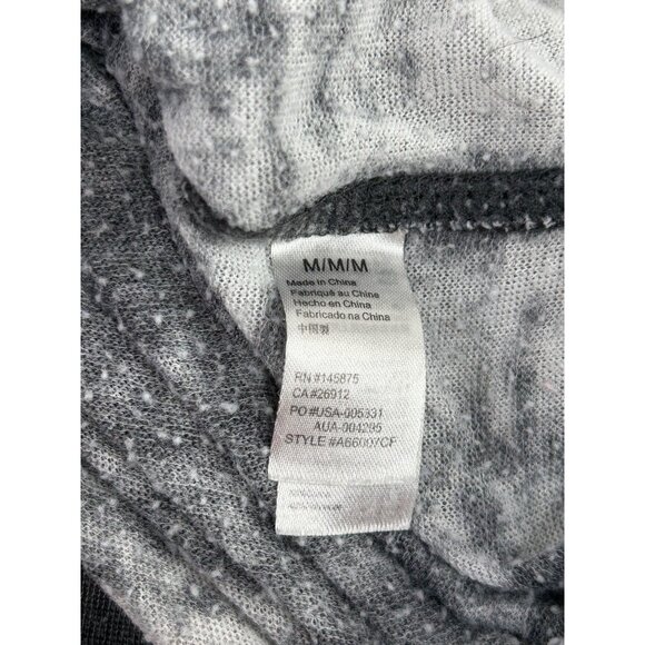 AMUSE SOCIETY State of Mind Sweatshirt Sz M Grey Faded Dye Graphic Cotton Blend - Picture 6 of 7